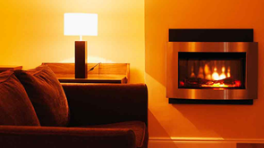 flame effect heater loungeroom