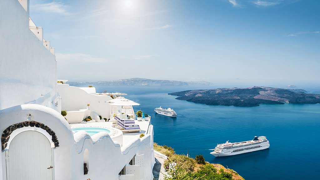 two_cruise_ships_near_santorini