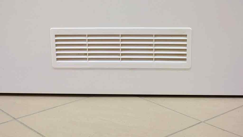 ducted reverse air conditioner air vent