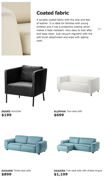 Ikea Gets Real About Leather Couches, Ikea Leather Sectional Sofa