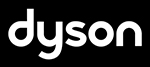 dyson logo white on black