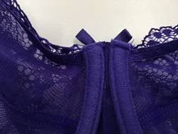  Lace bra washed in a bag 26 times using delicates wash
