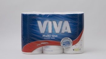  Viva Multi-Use Cleaning Towel with prints