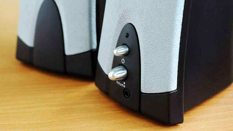 two pc speakers