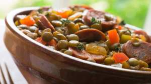 meal from a pressure cooker