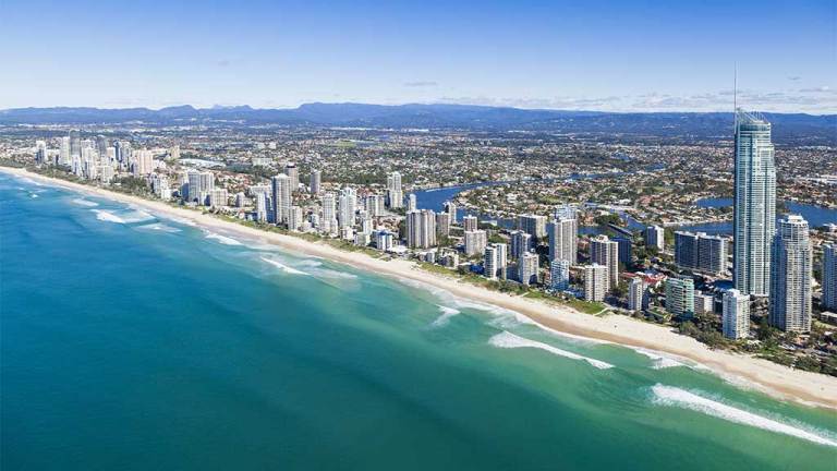 holiday accommodation on beach