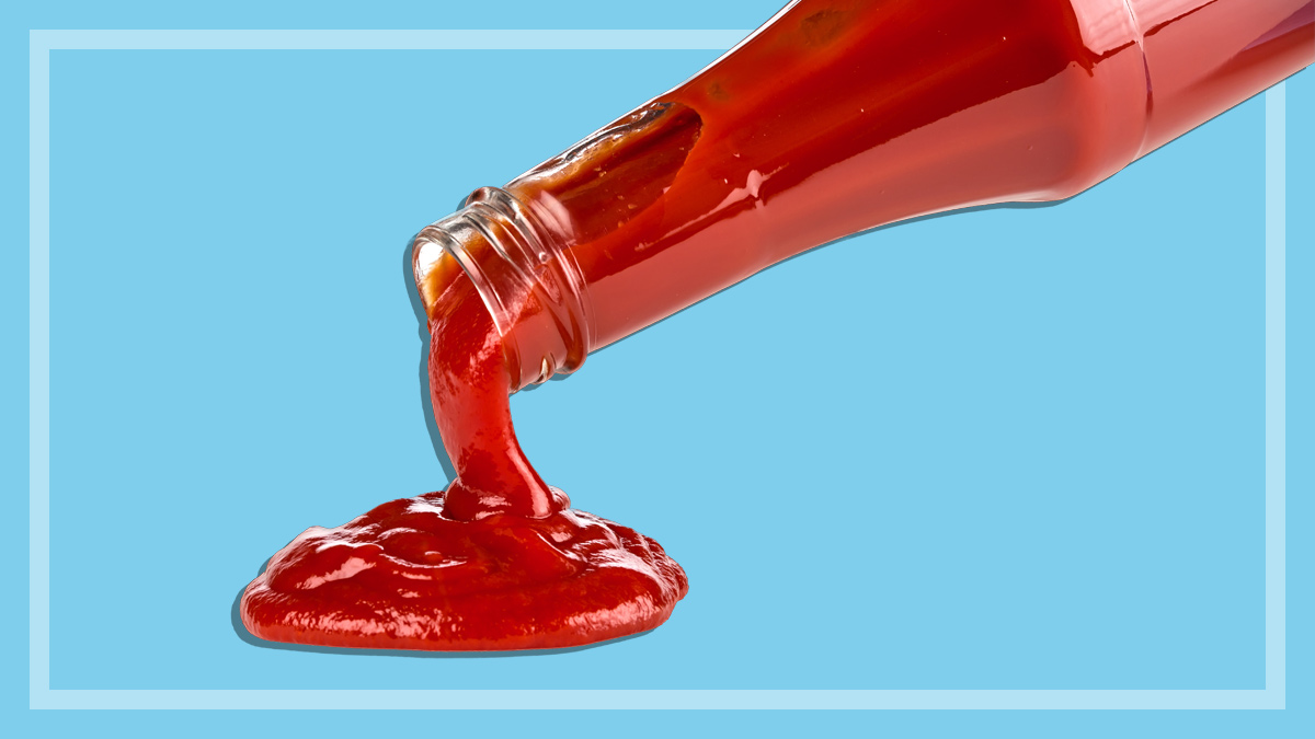 tomato sauce pouring from the bottle where do you store your tomato sauce