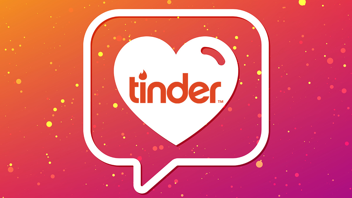 tinder logo heart speech bubble