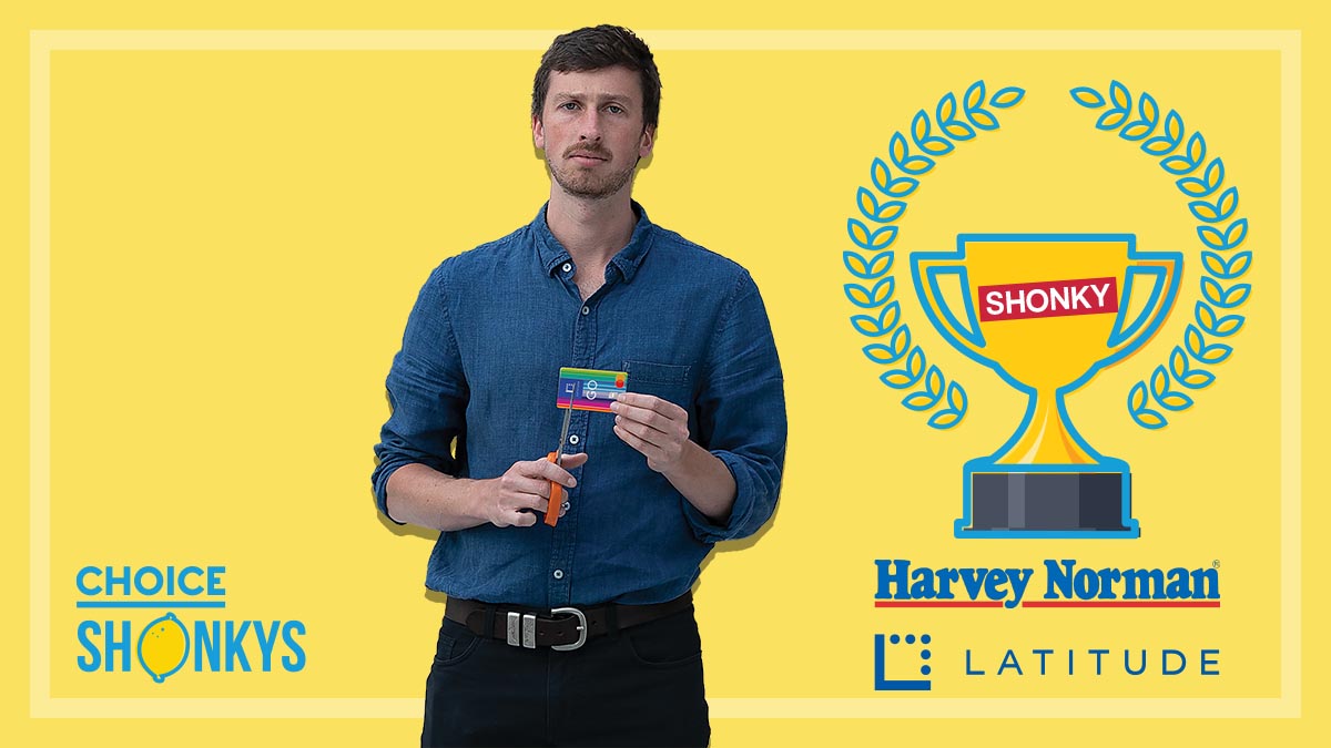 Shonky winners 2020Harvey norman