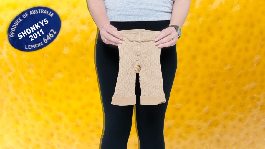 peachy pink shapewear