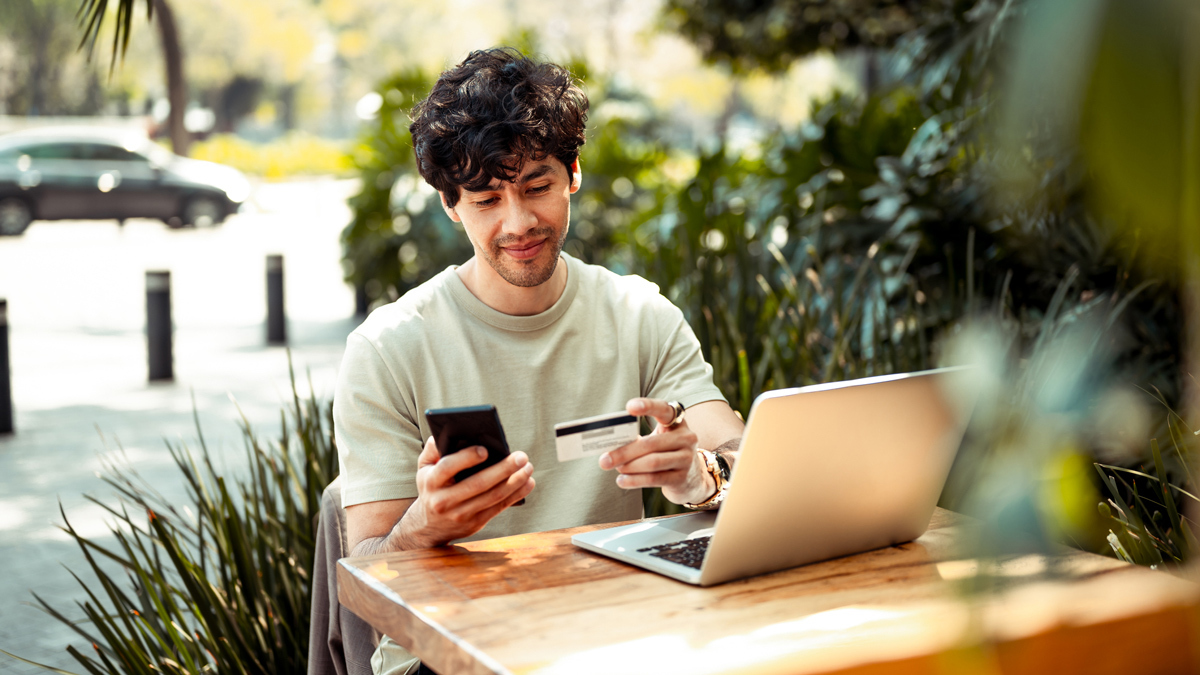 using credit card to pay online lead