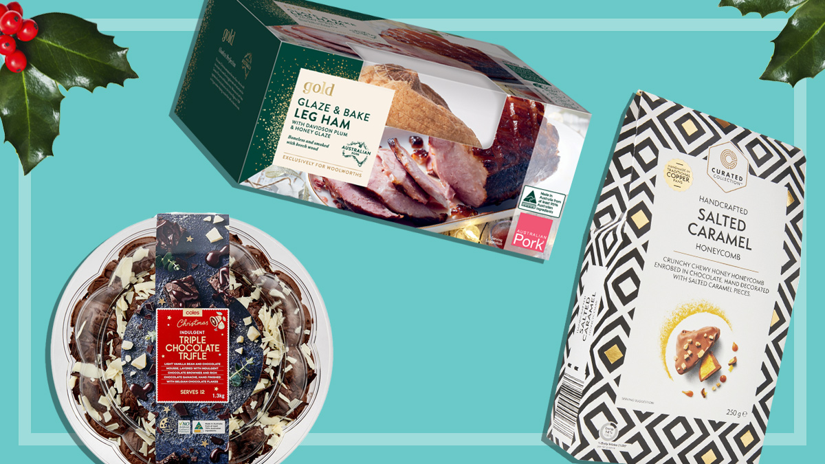 Supermarket Christmas Food Round coles aldi woolworths