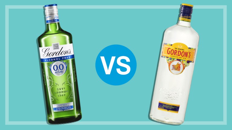 gordons gin vs alcohol free gi