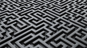 dark patterns maze