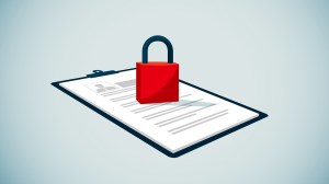 privacy act with lock over top