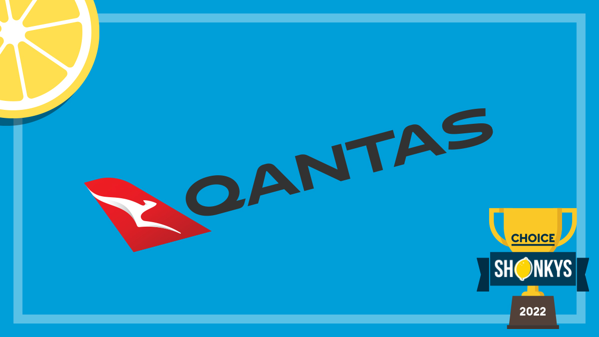 Shonky winners 2022Qantas
