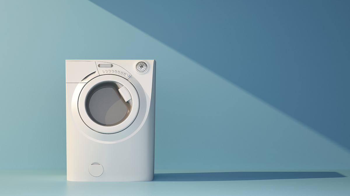 washing_machine_on_blue_background