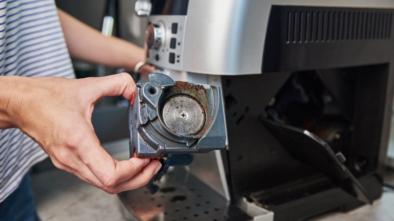 cleaning_inside_of_home_coffee_machine