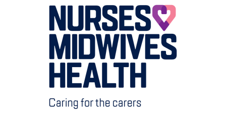 Nurses and midwives health logo