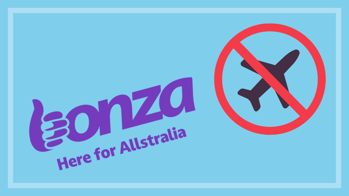 bonza_airlines_logo_and_cancelled_flights_graphic