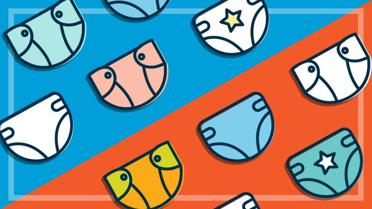 illustration of various best and worst nappies