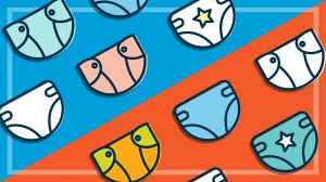 illustration of various best and worst nappies