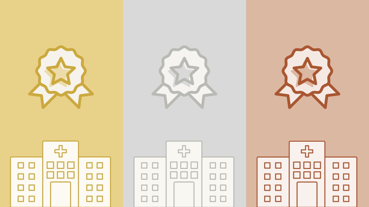 gold silver and bronze health insurance tiers