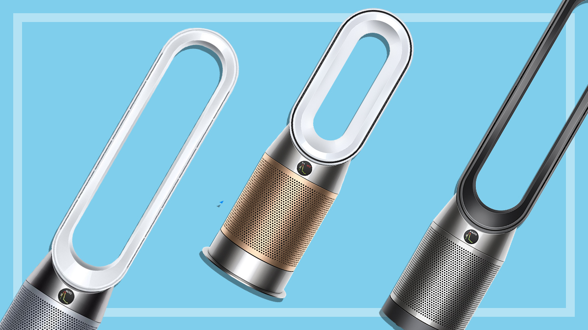 three_dyson_fans_and_purifiers_on_light_blue_background