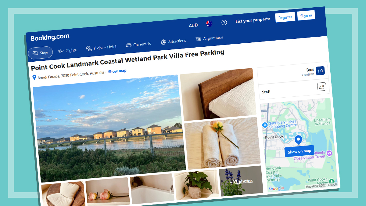 booking_dot_com_webpage_of_potential_scam_villa