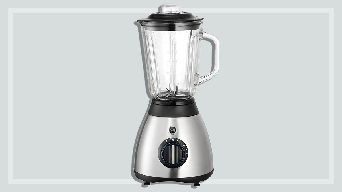 silver blender