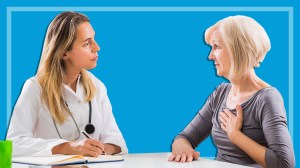 doctor and patient talking about health insurance