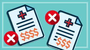 illustration_of_two_expensive_health_insurance_policies_with_crosses