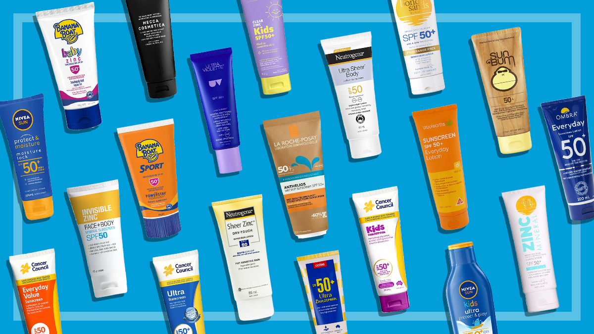 the twenty sunscreens choice tested