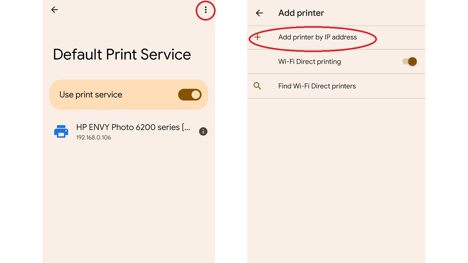 How to connect your phone to a printer