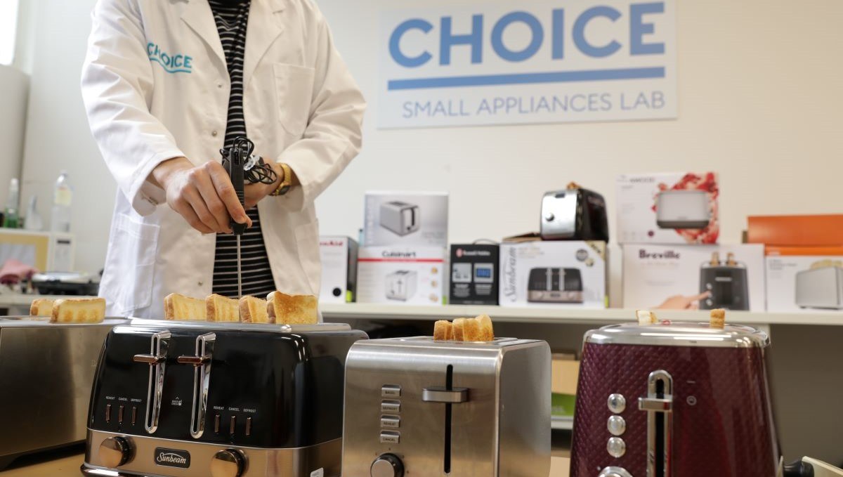 Toasted Lab Product Testing Services | NATA accredited labs - CHOICE
