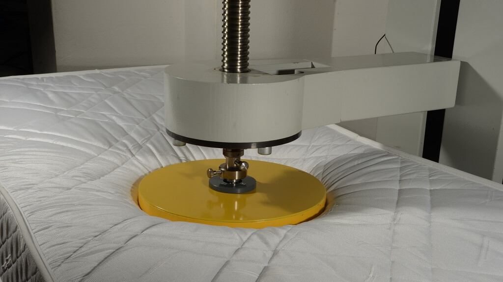 Mattress height and firmness test