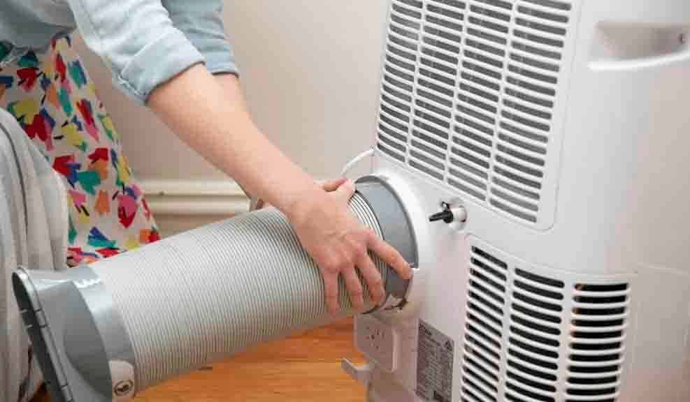How to install a portable air conditioner