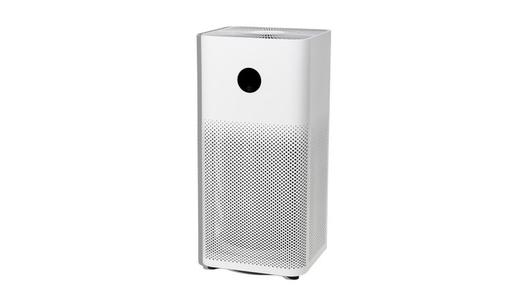 air purifier on white background