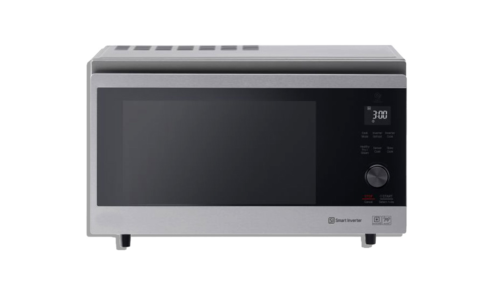 convection microwave against white background