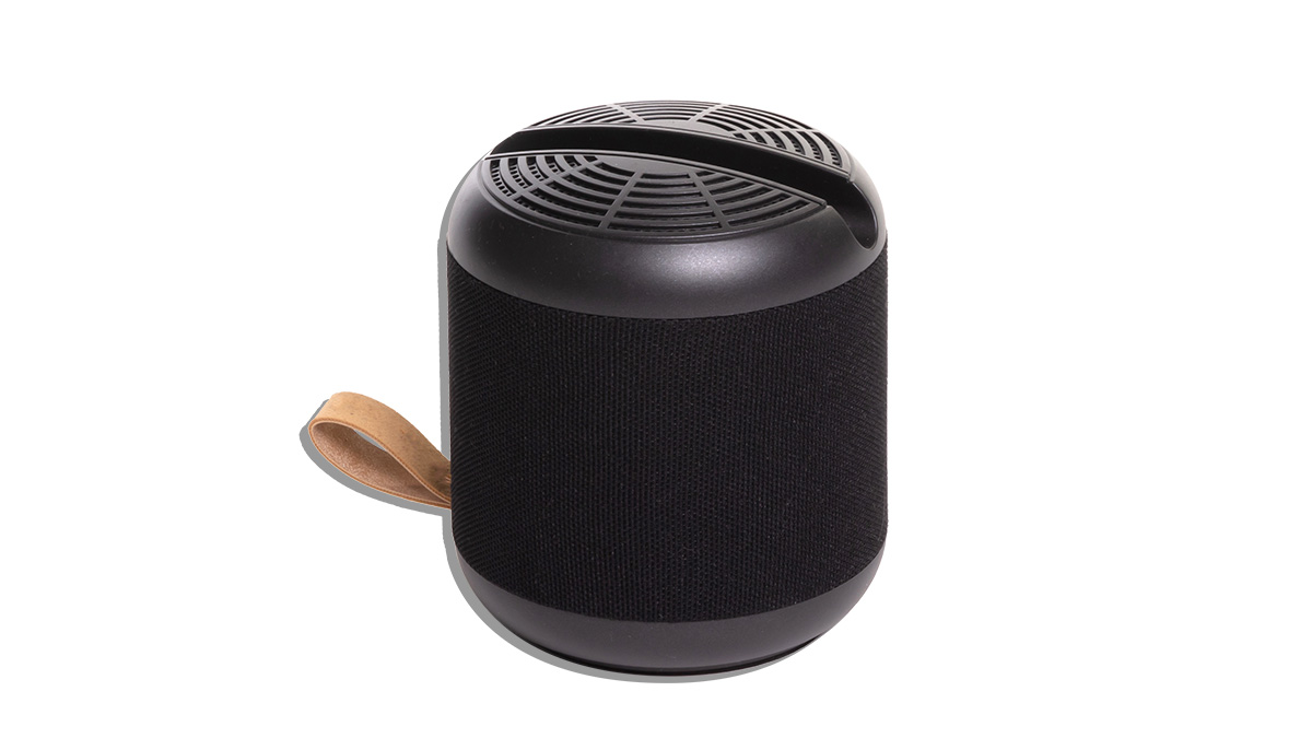 wireless speaker on white background