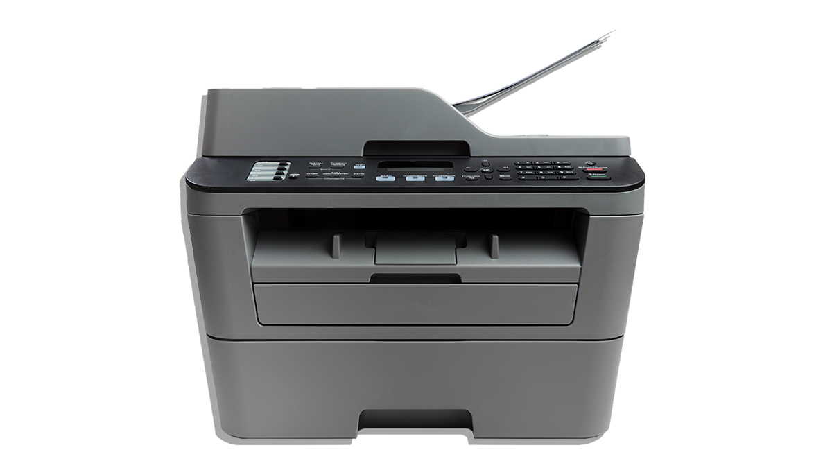 home printer on a white background