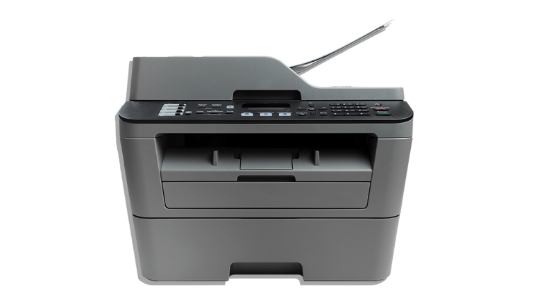 home printer on a white background