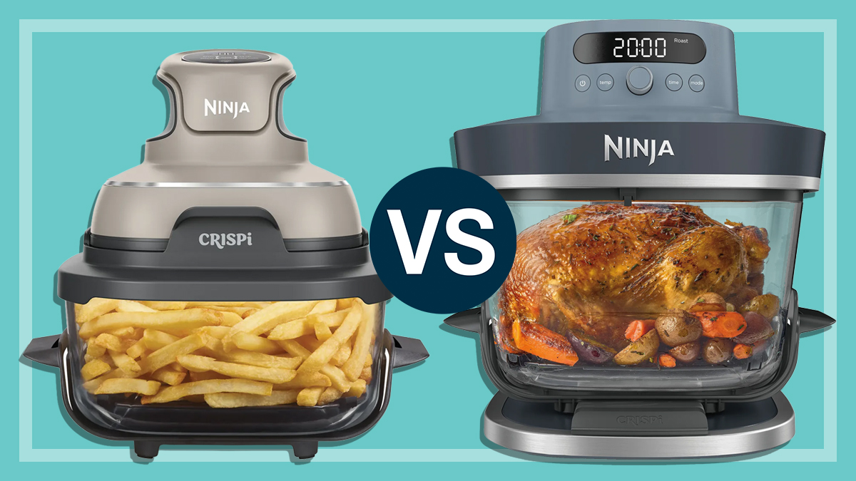 Ninja Crispi Portable vs Ninja Crispi Pro Glass Air Fryers