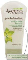  Aveeno Active Naturals Positively Radiant Skin brightening daily scrub