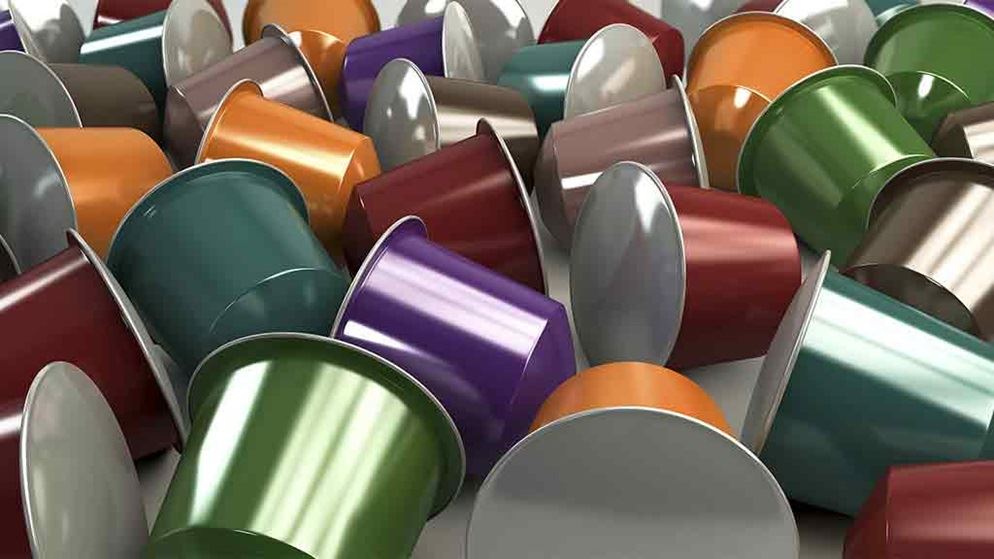 Recycling coffee pods